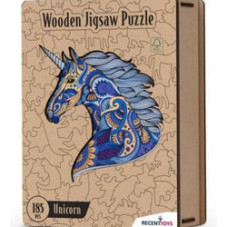 Wooden Jigsaw Puzzle Unicorn