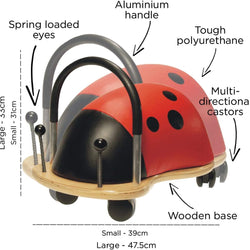 Wheelybug Ride On – Small Ladybird