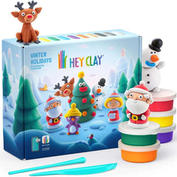 Hey Clay Winter Holidays Christmas Set