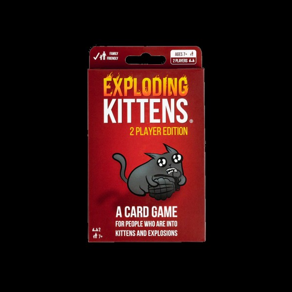 Exploding Ki Exploding Kittens 2-Player Edition