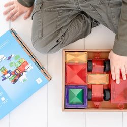 Connetix Magnetic Tiles 24 Pieces Motion Pack