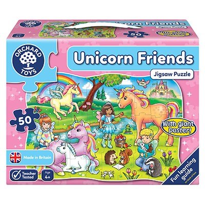 Unicorn Friends 50 Piece Jigsaw Puzzle Orchard Toys