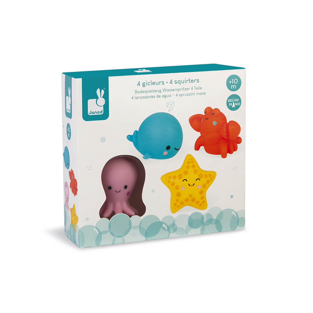 4 Sea Animals Squirters
