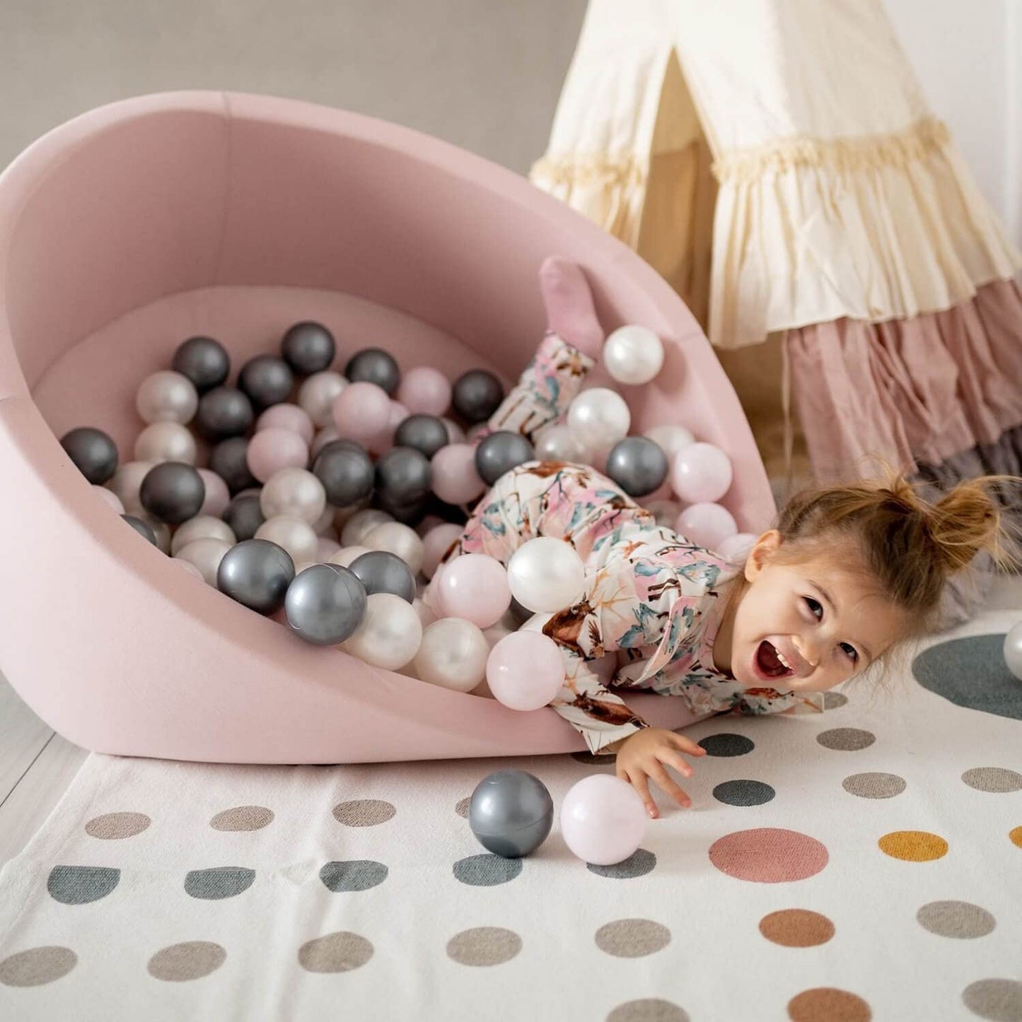 Misioo Ball Pit "Smart" with 300 Balls
