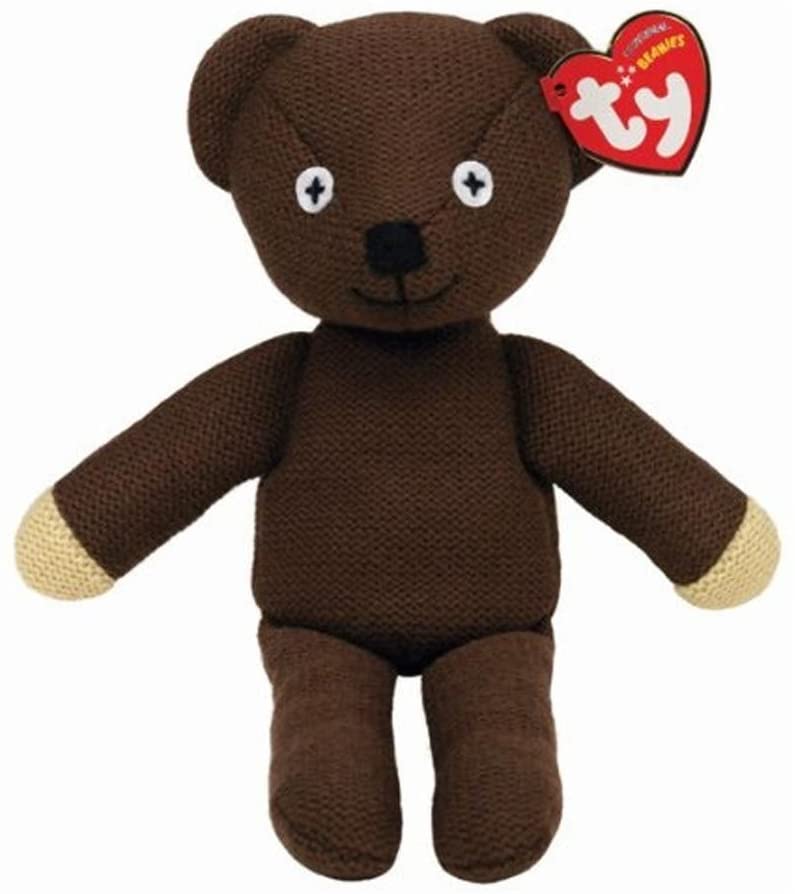 Mr Bean Teddy TY Beanie  8"