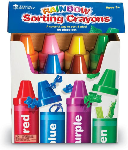 Rainbow Sorting Crayons