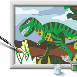 CreArt Roaming Dinosaurs Paint by Numbers - Ravensburger