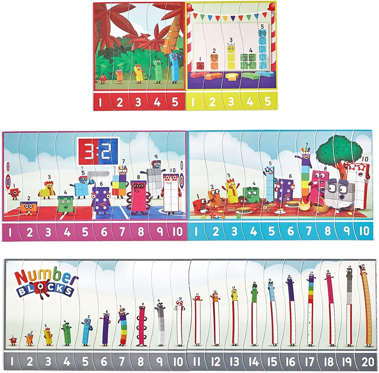 Numberblocks Sequencing Puzzle