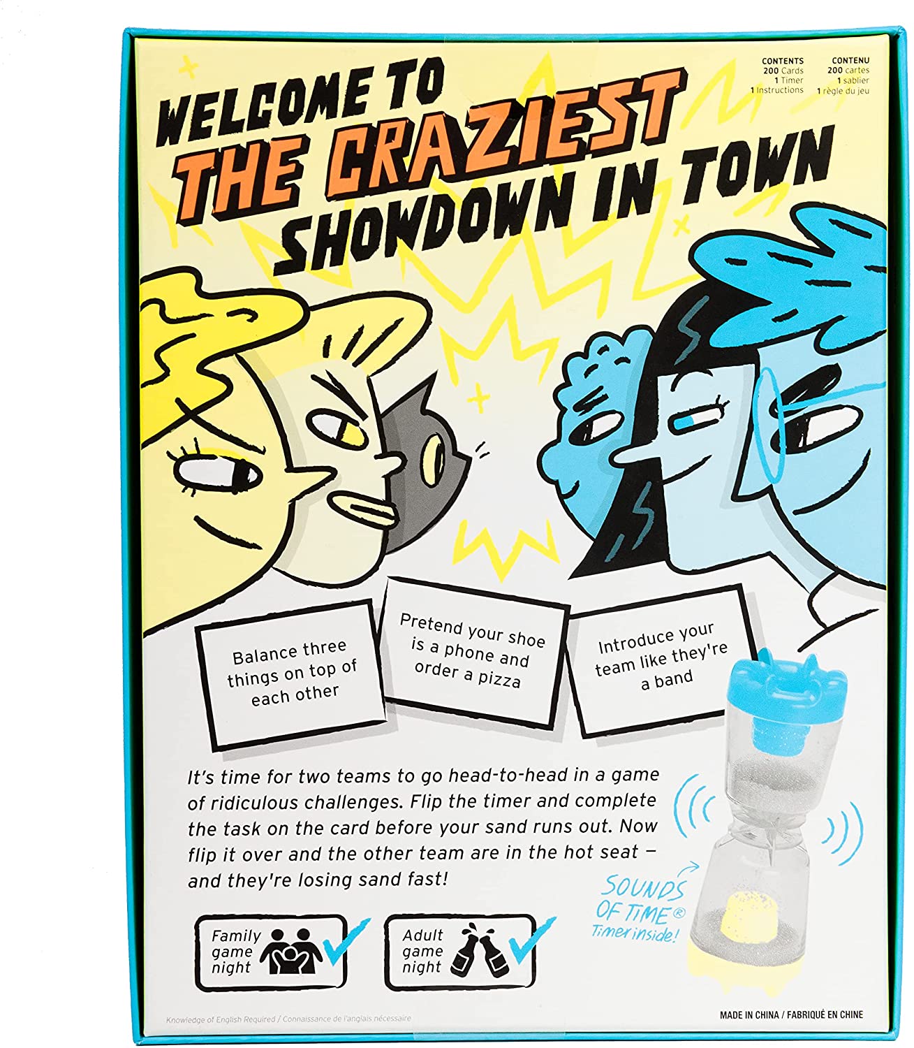 20 Second Showdown Party Game