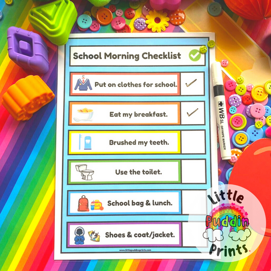 School Morning Checklist