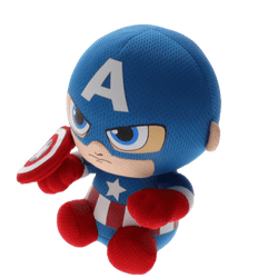 TY Captain America Beanie 8"