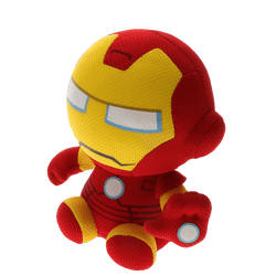 TY Iron Man Beanie 8"