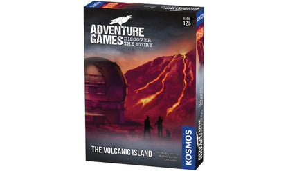 Adventure Games The Volcanic Island| Thames and Kosmos| Cooperative Board Game| 1-4 Players | Ages 12+ |