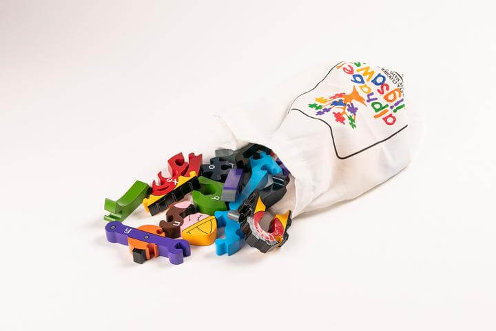 Alphabet Digger Wooden Jigsaw Puzzle