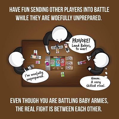 Bears Vs Babies - by Exploding Kittens - A Monster-Building Card Game - Family-Friendly Party Games - Card Games For Adults, Teens & Kids