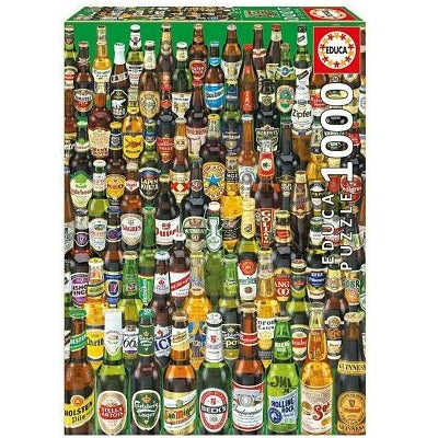 Beers Of The World 1000pc Jigsaw Puzzle