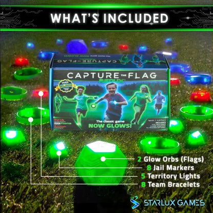 CAPTURE THE FLAG REDUX – A GLOW-IN-THE-DARK OUTDOOR GAME