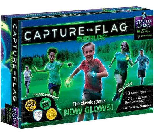 CAPTURE THE FLAG REDUX – A GLOW-IN-THE-DARK OUTDOOR GAME