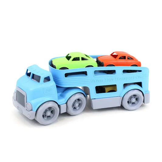 Car Carrier Set Toy (Blue) Green Toys