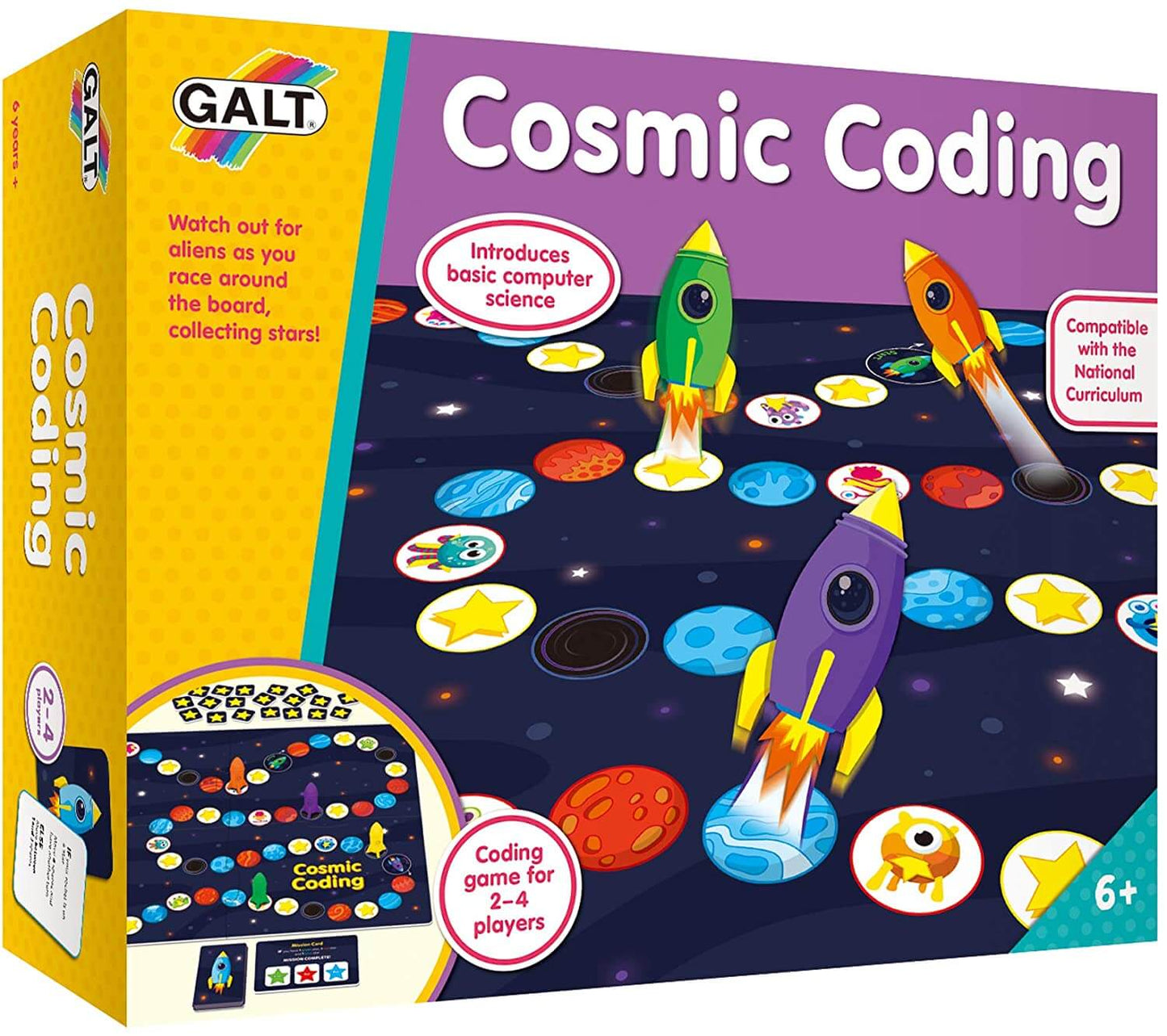 Cosmic Coding Game, Learn to Code Board Game | Cogs Toys & Games Ireland