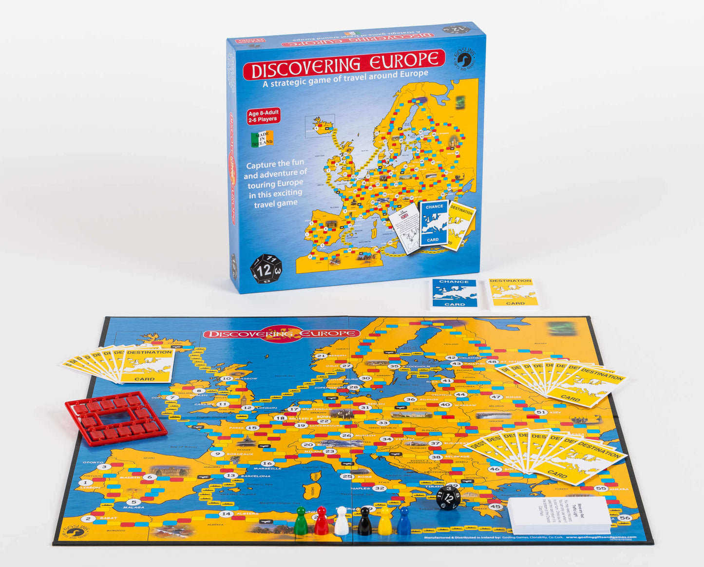Discovering Europe Board Game