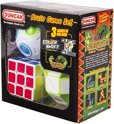 Duncan Brain Game Set 3 Games In One Box