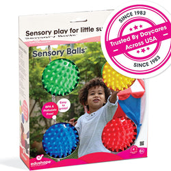 Edushape 10cm Sensory Ball Pack Of 4