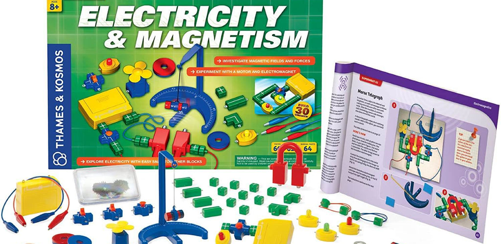 Electricity and Magnetism Experiment Kit | Cogs Toys