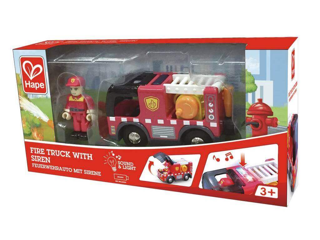 Hape Fire Truck with Siren