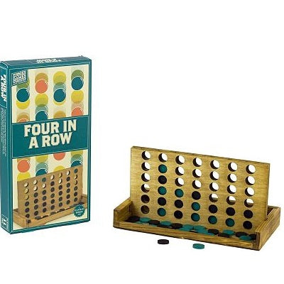 Four In A Row - Handcrafted Wooden Game
