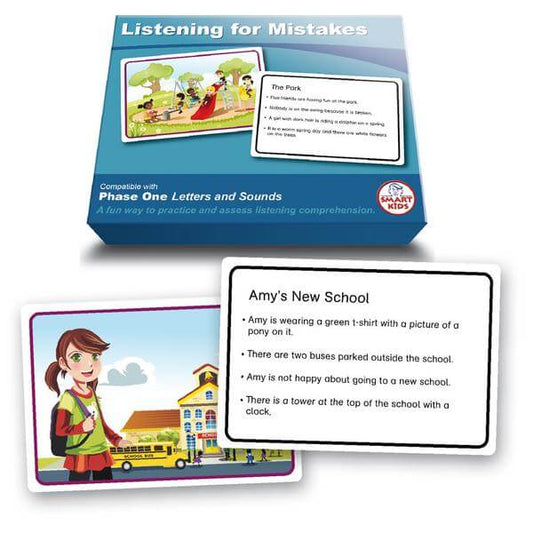 Listening for Mistakes Smart Kids Language Game