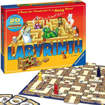 Labyrinth The Moving Maze Family Board Game for Kids & Adults Age 7 & Up