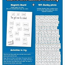 Magnetic Words School Years 1 & 2