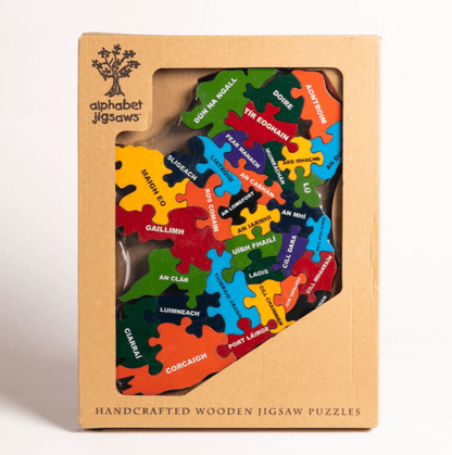 Map of Ireland Jigsaw (As Gaeilge)