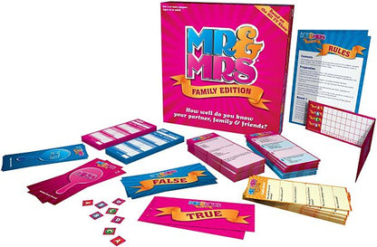 Mr And Mrs Family Edition Board Game