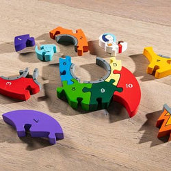 Number Rocket Jigsaw Puzzle