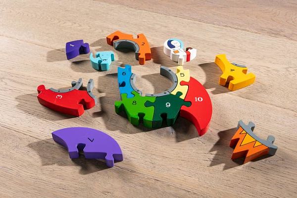 Number Rocket Jigsaw Puzzle