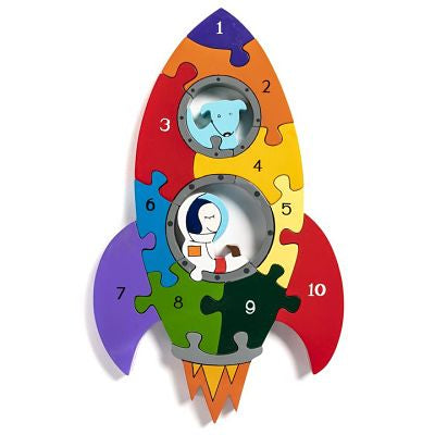 Number Rocket Jigsaw Puzzle