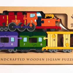 Number Train Jigsaw Puzzle