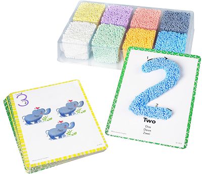 Learning Resources Playfoam Shape & Learn Numbers Set