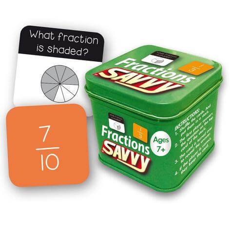 Fractions Savvy Maths Game