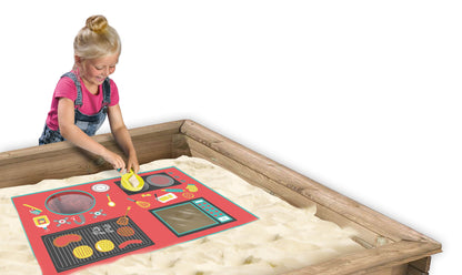 Sand play mat – Kitchen