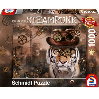 Schmidt Steampunk Tiger 1000pc Jigsaw Puzzle