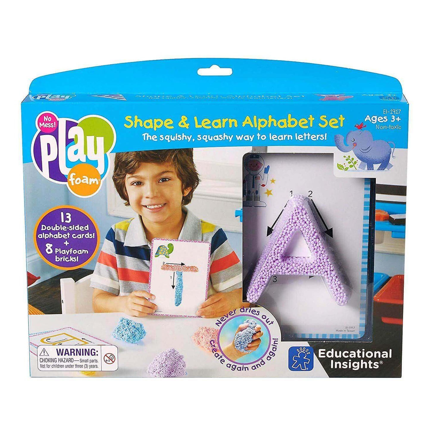 Shape and Learn Alphabet Set Playfoam