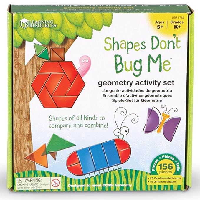 Shapes Don't Bug Me Geometry Activity Set