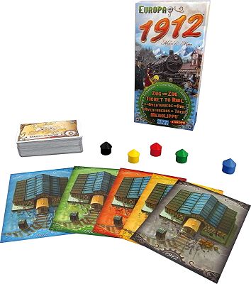 Ticket To Ride Europa 1912 Expansion