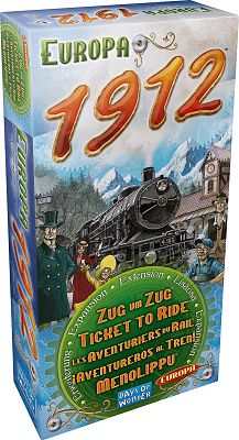 Ticket To Ride Europa 1912 Expansion