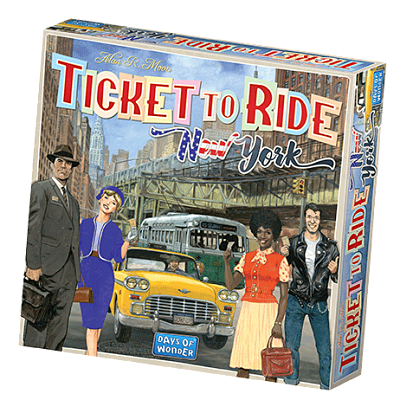 Ticket to Ride New York Boardgame