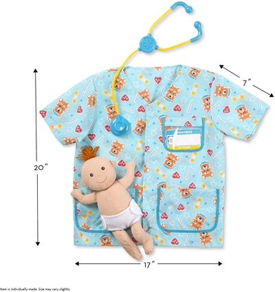 Pediatric Nurse Role Play Costume Set