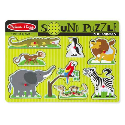 Zoo Animals Sound Puzzle Melissa & Doug